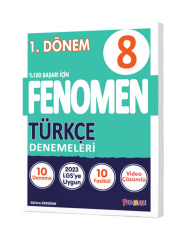 FENOMEN 8.SINIF TÜRKÇE DENEMELER 1.DÖNEM