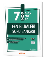 7. SINIF KOZ (Kolay – Orta – Zor) FEN BİLİMLERİ SORU BANKASI