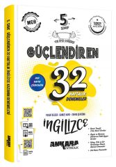 ANKARA YAY. 5.SINIF GÜÇ. 32 HAFTALIK İNGİLİZCE KAZANIM DENEMELERİ 2025