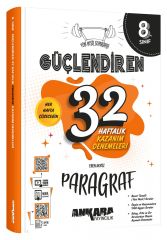 ANKARA YAY. 8.SINIF GÜÇ. 32 HAFTALIK PARAGRAF KAZANIM DENEMELERİ