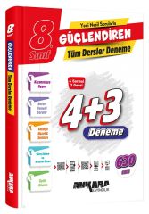 ANKARA YAY. 8.SINIF GÜÇLENDİREN TÜM DERSLER DENEMELERİ