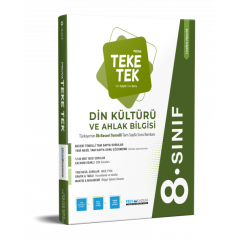 8. Sınıf Teke Tek Din Kültürü ve Ahlak Bilgisi