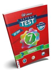 İlk Önce Yayıncılık 7. Sınıf Türkçe Yaprak Test