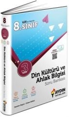 Aydın Yayınları 8. Sınıf LGS Din Kültürü ve Ahlak Bilgisi Üç Adım Soru Bankası