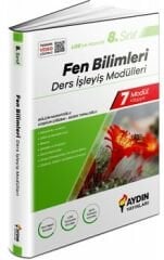 Aydın Yayınları 8. Sınıf LGS Fen Bilimleri Ders İşleyiş Modülleri