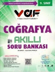 Vaf Yayınları 9. Sınıf Coğrafya Akıllı Soru Bankası