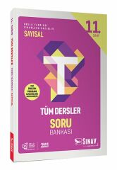 11. Sınıf Tüm Dersler Sayısal Soru Bankası