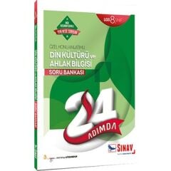 LGS 24 Adımda Din Kültürü ve Ahlak Bilgisi Soru Bankası