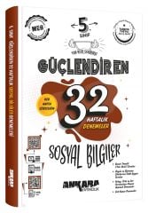 5. SINIF 32 HAFTALIK GÜÇLENDİREN KAZANIM DENEMELERİ SOSYAL BİLGİLER