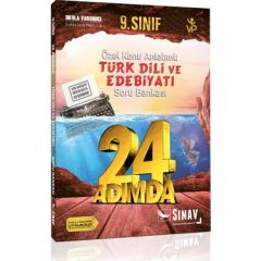 9. Sınıf 24 Adımda Türk Dili ve Edebiyatı Soru Bankası