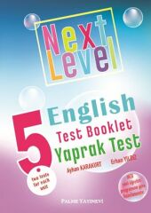 5.SINIF NEXT LEVEL ENGLISH TEST BOOKLET YAPRAK TEST