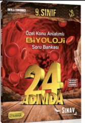 9. Sınıf 24 Adımda Biyoloji Soru Bankası