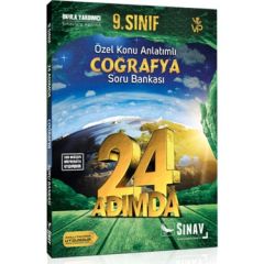 9. Sınıf 24 Adımda Coğrafya Soru Bankası