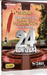 10. Sınıf 24 Adımda Türk Dili ve Edebiyatı Soru Bankası