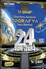 10. Sınıf 24 Adımda Coğrafya Soru Bankası