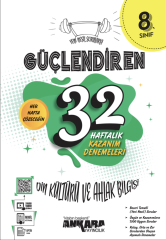 8. SINIF 32 HAFTALIK GÜÇLENDİREN KAZANIM DENEMELERİ DİN KÜLTÜRÜ VE AHLAK BİLGİSİ