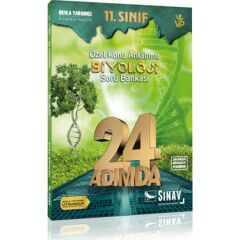 11. Sınıf 24 Adımda Biyoloji Soru Bankası
