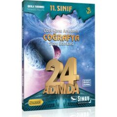 11. Sınıf 24 Adımda Coğrafya Soru Bankası