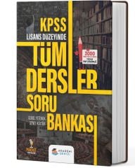 Akademi Denizi 2023 KPSS Lisans Tüm Dersler Tamamı PDF Çözümlü Soru Bankası