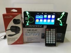 FTH SOUND 4'' EKRANLI OTO TEYP BT USB SD ÇİFT AMFİ KAMERA HEDİYE