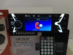 FTH SOUND 4'' EKRANLI OTO TEYP BT USB SD ÇİFT AMFİ KAMERA HEDİYE