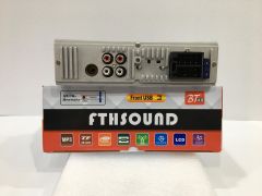 FTH SOUND OTO TEYP BT ÇİFT USB AUX ÇİFT AMFİ ÇIKIŞ KUMANDA