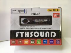 FTH SOUND OTO TEYP BT ÇİFT USB AUX ÇİFT AMFİ ÇIKIŞ KUMANDA
