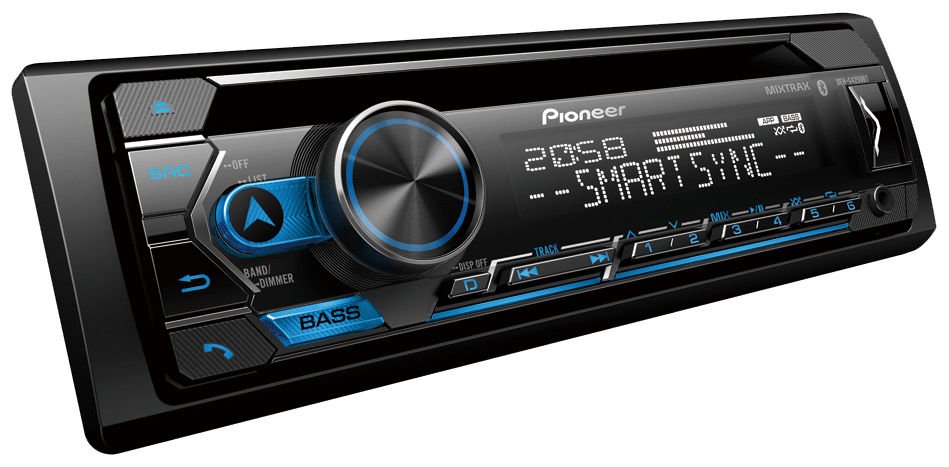 PIONEER DEH-S4250BT TEYP BLUETOOTH USB AUX ÇİFT AMFİ ÇIKIŞI FLAC