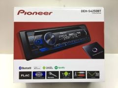 PIONEER DEH-S4250BT TEYP BLUETOOTH USB AUX ÇİFT AMFİ ÇIKIŞI FLAC