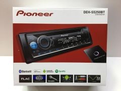 PIONEER DEH-S5250BT TEYP BLUETOOTH USB AUX ÇİFT AMFİ ÇIKIŞI FLAC
