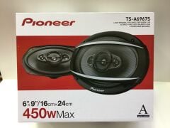 PIONEER TS-A6967S 450WATT OVAL HOPARLÖR 4 YOLLU 90 WATT RMS POWER