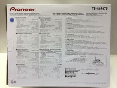 PIONEER TS-A6967S 450WATT OVAL HOPARLÖR 4 YOLLU 90 WATT RMS POWER