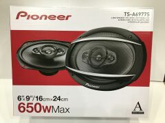 PIONEER TS-A6977S 650 WATT OVAL HOPARLÖR 4 YOLLU 100 WAT RMS POWER