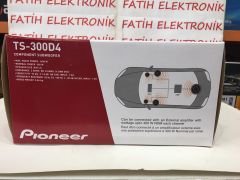 PIONEER TS-300D4 30CM SUBWOOFER BAS 1400W ÇİFT BOBİN CHAMPİON SERİES