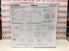PIONEER TS-300D4 30CM SUBWOOFER BAS 1400W ÇİFT BOBİN CHAMPİON SERİES