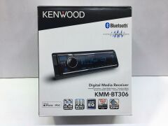 KENWOOD KMM-BT306 BLUETOOTH 3 AMFİ ÇIKIŞI 13 BAND EQ DSP W/R