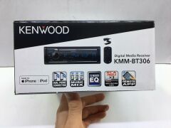 KENWOOD KMM-BT306 BLUETOOTH 3 AMFİ ÇIKIŞI 13 BAND EQ DSP W/R