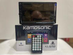KAMOSONİC KS-G752 7'' DOUBLE TEYP USB SD AUX BLUETOOTH KAMERA HEDİYE