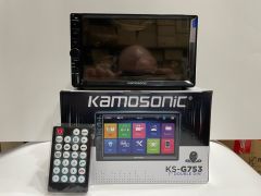KAMOSONİC KS-G752 7'' DOUBLE TEYP USB SD AUX BLUETOOTH KAMERA HEDİYE