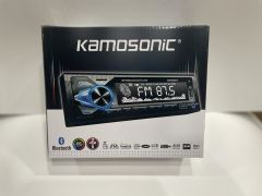 KAMOSONİC KS-MX804 OTO TEYP BLUETOOTH USB SD AUX AMFİ ÇIKIŞI