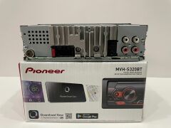 PIONEER MVH-S320BT BT USB AUX ÇİFT AMFİ ÇIKIŞI SUBWOOFER KONTROL
