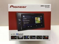 PIONEER DMH-G221BT DOUBLE TEYP BLUETOOTH 2 AMFİ ÇIKIŞI 7BAND EQ