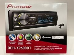 PIONEER DEH-X9600BT USB AUX CD BT SD MIXTRAX 3 AMFİ ÇIKIŞIX4VOLT