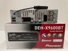 PIONEER DEH-X9600BT USB AUX CD BT SD MIXTRAX 3 AMFİ ÇIKIŞIX4VOLT