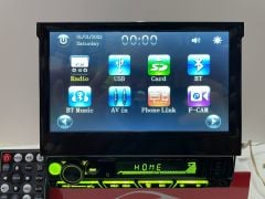 AUDİOMAX MX-8806 INDASH OTO TEYP GİZLİ EKRAN 7'' FUL HD EKRAN USB SD AUX BT MIRORLİNK