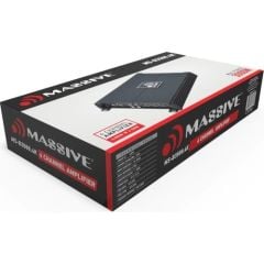 MASSİVE MS-B3500.4K 4 KANAL 3000 WATT AMFİ
