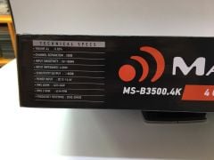 MASSİVE MS-B3500.4K 4 KANAL 3000 WATT AMFİ