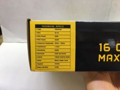 SOUNDMAX SX-MX6 16 CM MİDRANGE 300 WATT MAXİMUM POWER