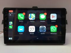 TOYOTA COROLLA 2007-2013 MULTİMEDYA TEYP ANDROİD 15 CARPLAY KAMERALI