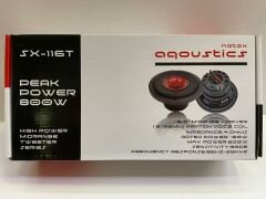 AQOUSTİCS SX-116T 16 CM HORN MİDRANGE 800 WATT MAXİMUM POWER 2 ADET